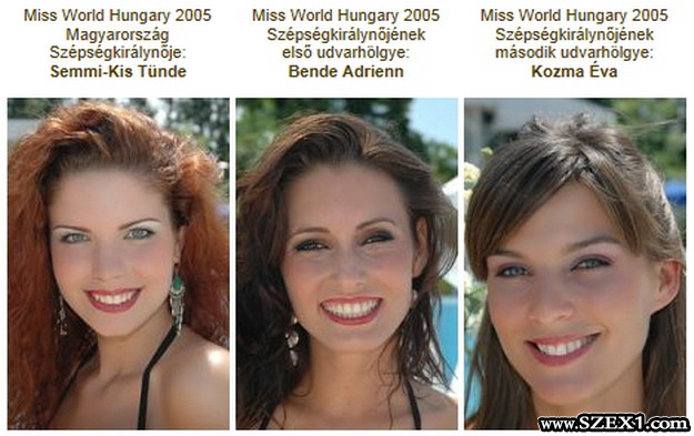 A Miss World Hungary 2005